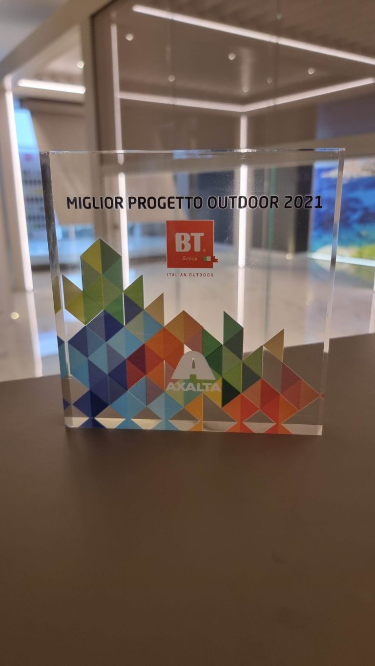 BT Group insignita del riconoscimento come Miglior Progetto Outdoor da AXALTA COATING SYSTEMS